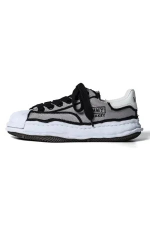 -BLAKEY Low- Overhanging canvas Low-top sneakers Gray