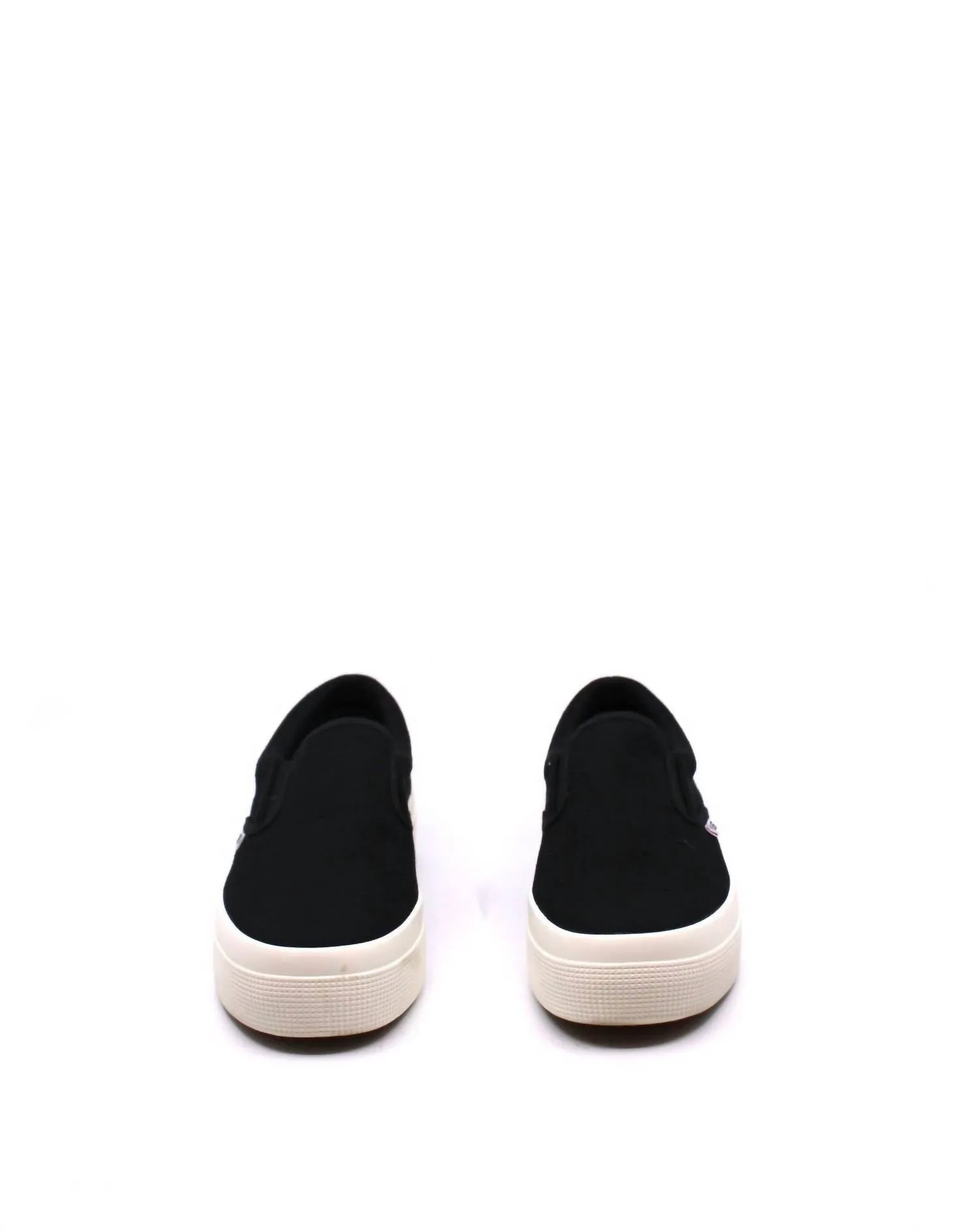 2740 Platform Slip On Shoes In Black