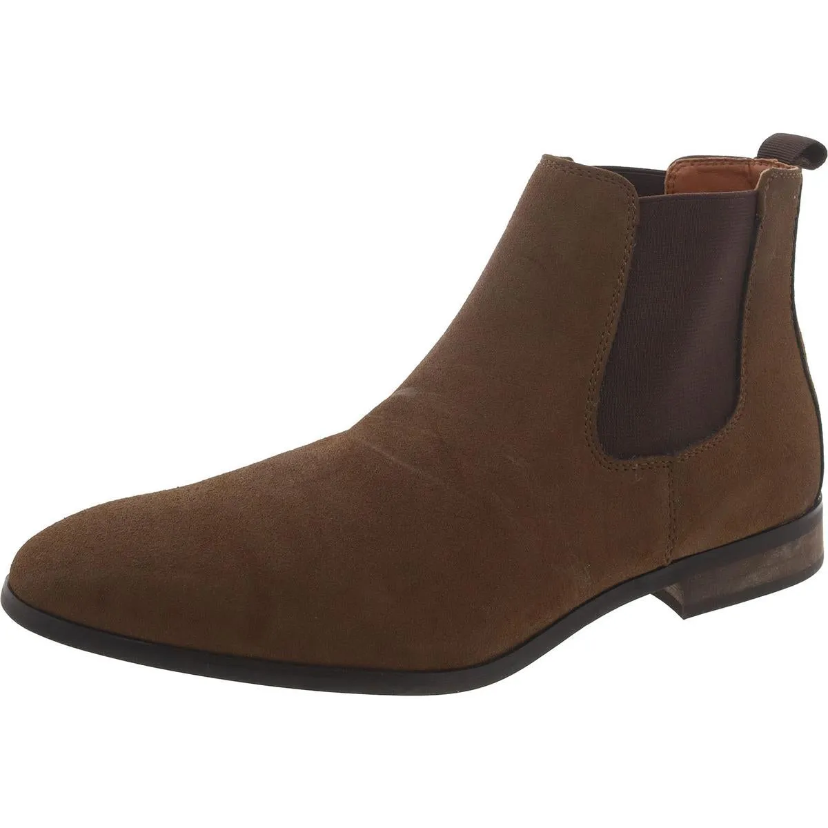 Abound Mens Faux Leather Pull On Chelsea Boots