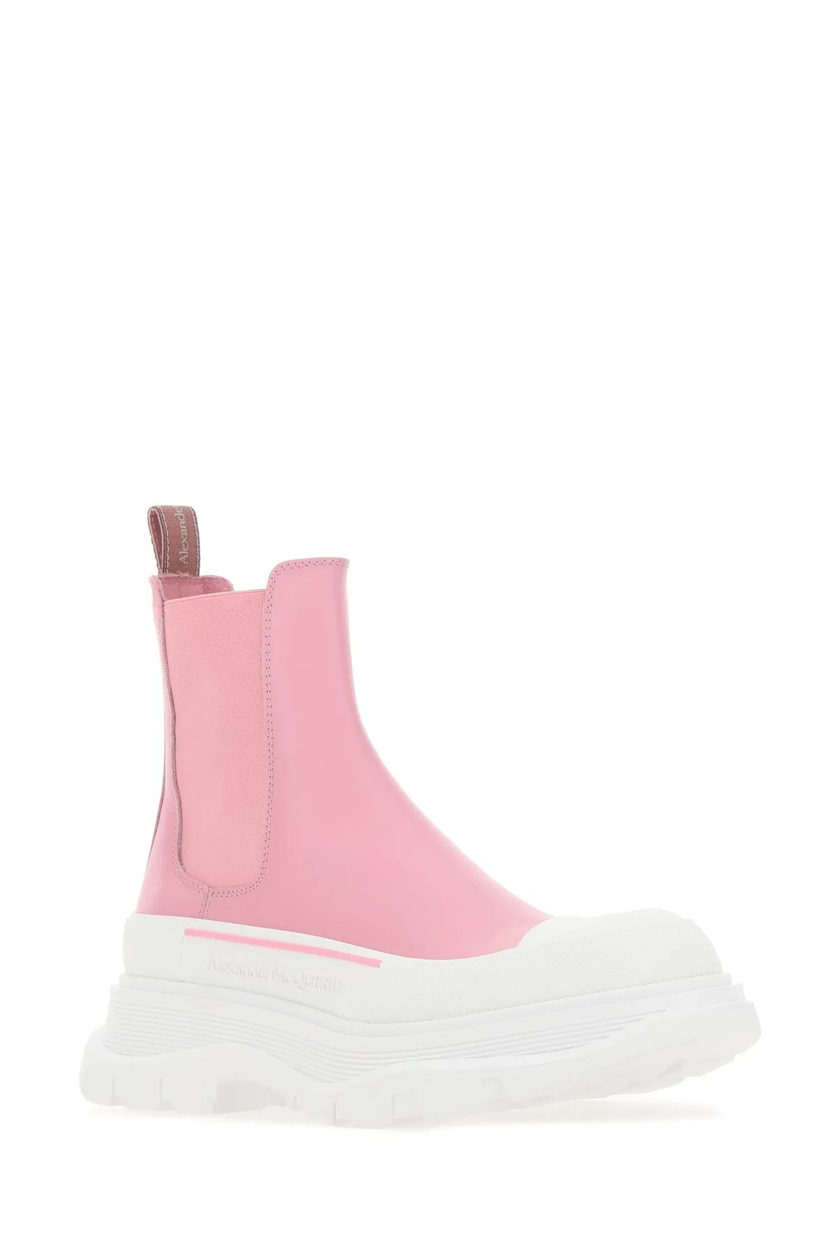 Alexander McQueen Chunky-Sole Chelsea Ankle Boots