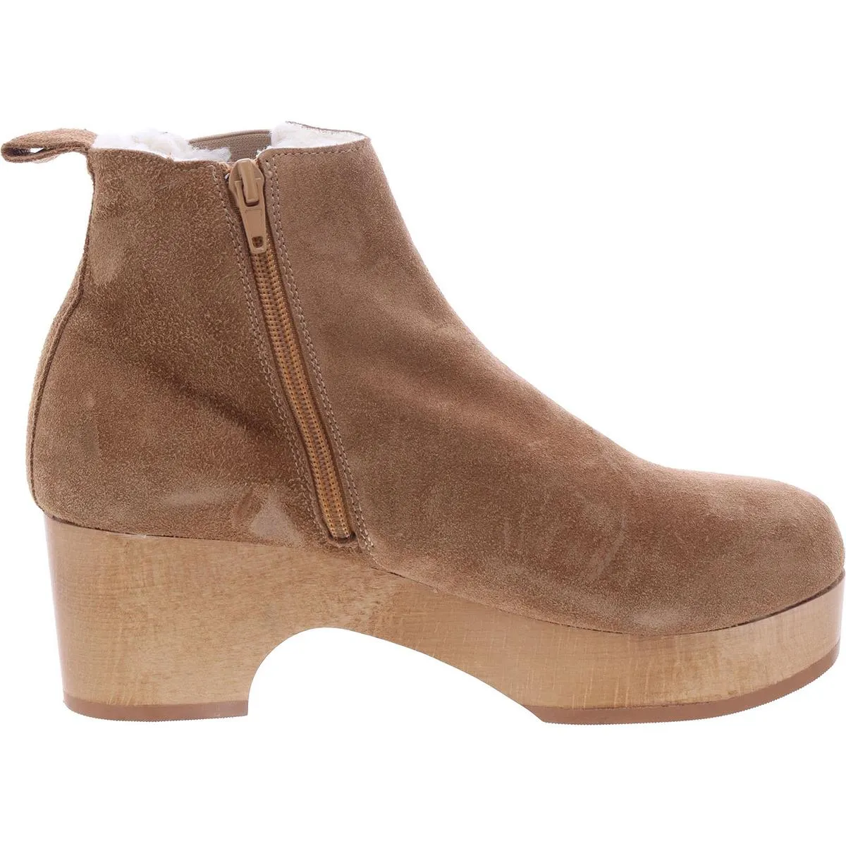 André Assous Womens Sanaa  Leather Ankle Chelsea Boots