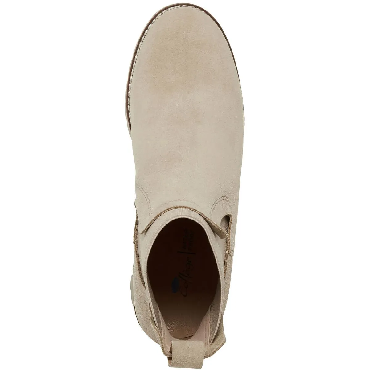 Aqua College Womens Demi  Lug Sole Chelsea Boots