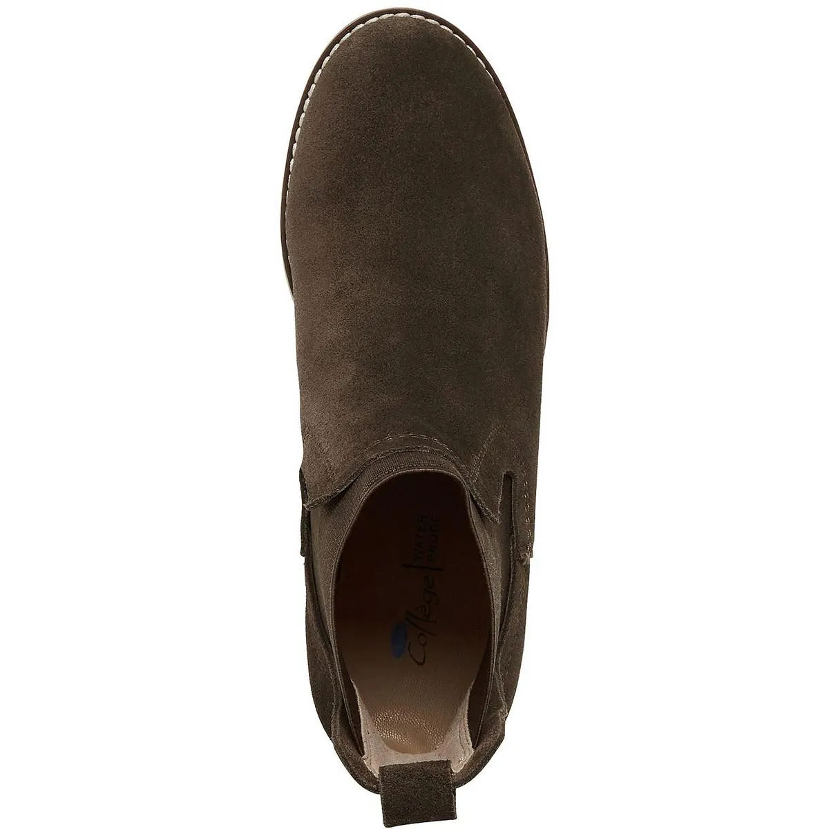 Aqua College Womens Demi  Lug Sole Chelsea Boots