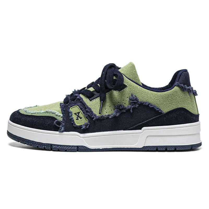 Aule Ripped Patchwork Sneakers