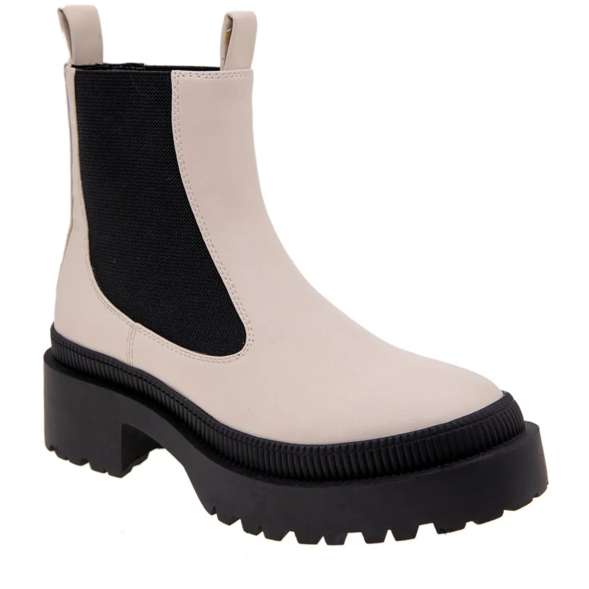 BCBGeneration Womens Marie Faux leather Pull-on Chelsea Boots