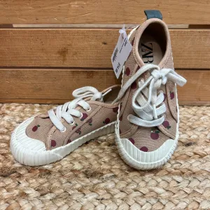 Beige Canvas Sneakers