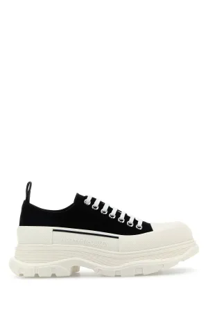 Black canvas Tread Slick sneakers