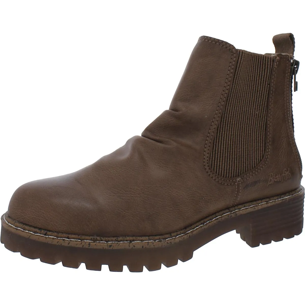 Blowfish Womens Malibu Redsen-2 Ankle Pull On Chelsea Boots
