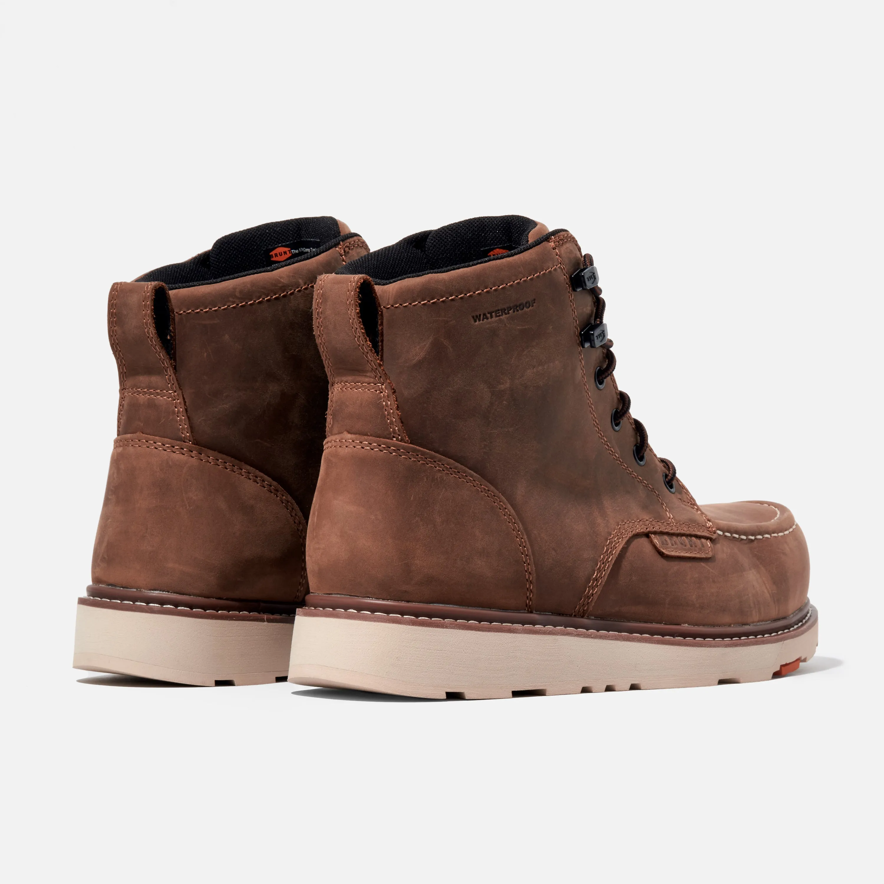BRUNT Men's Marin 6" Comp Toe Waterproof Work Boot
