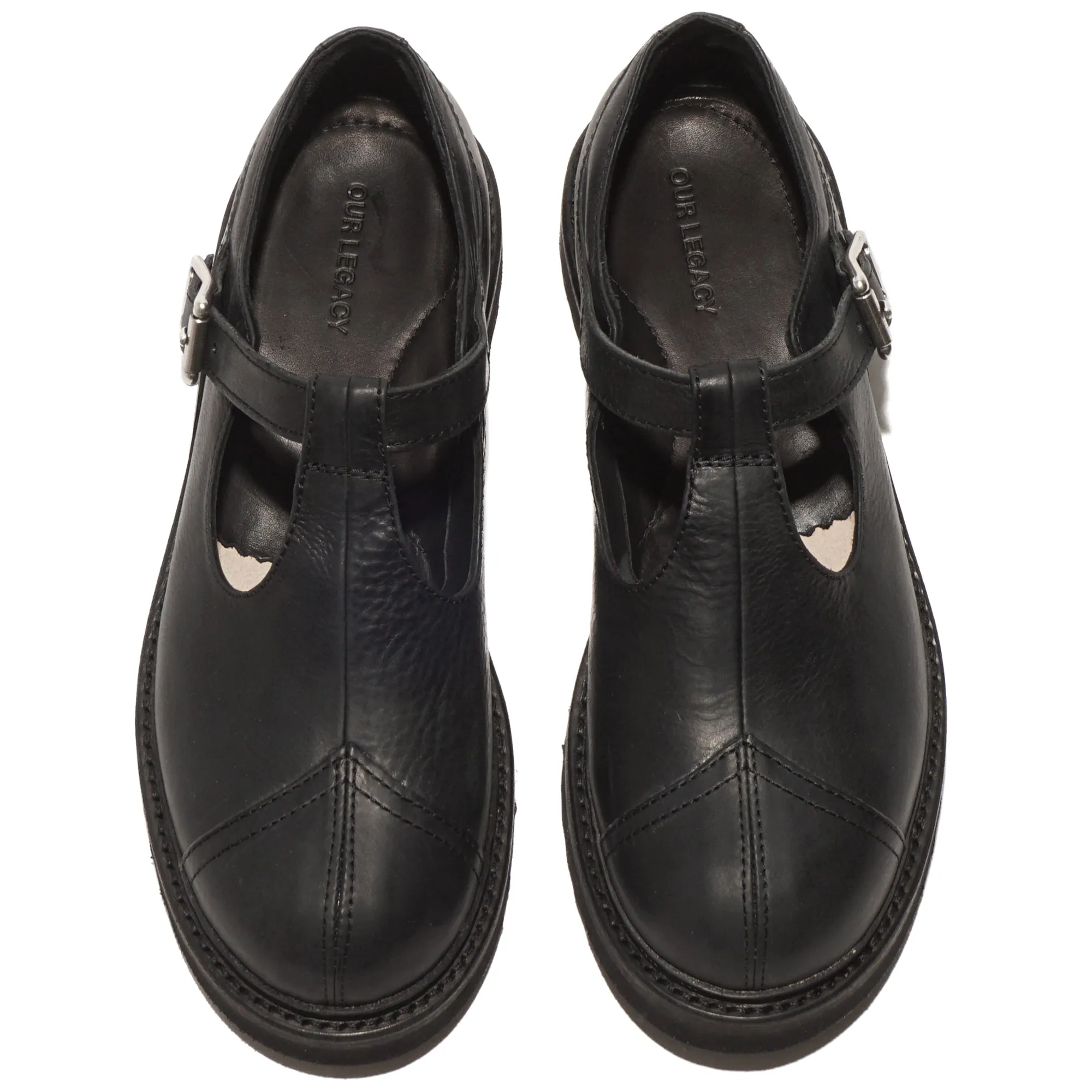 CAMDEN SHOE "BLACK TIRE BLACK LEATHER"