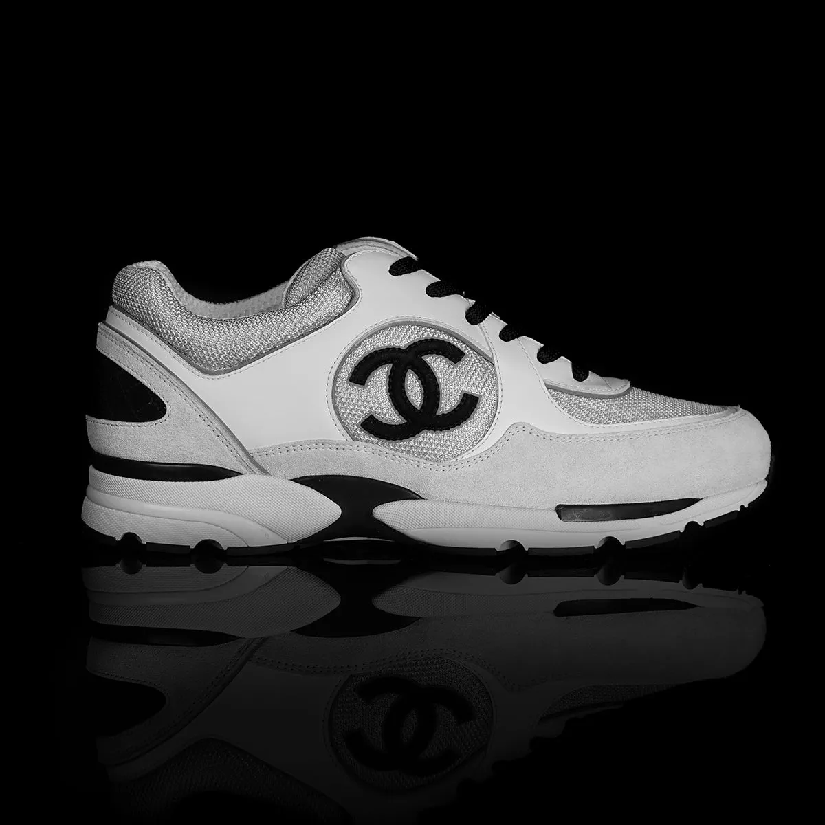 CC Sneakers Leather Suede Mesh 2023