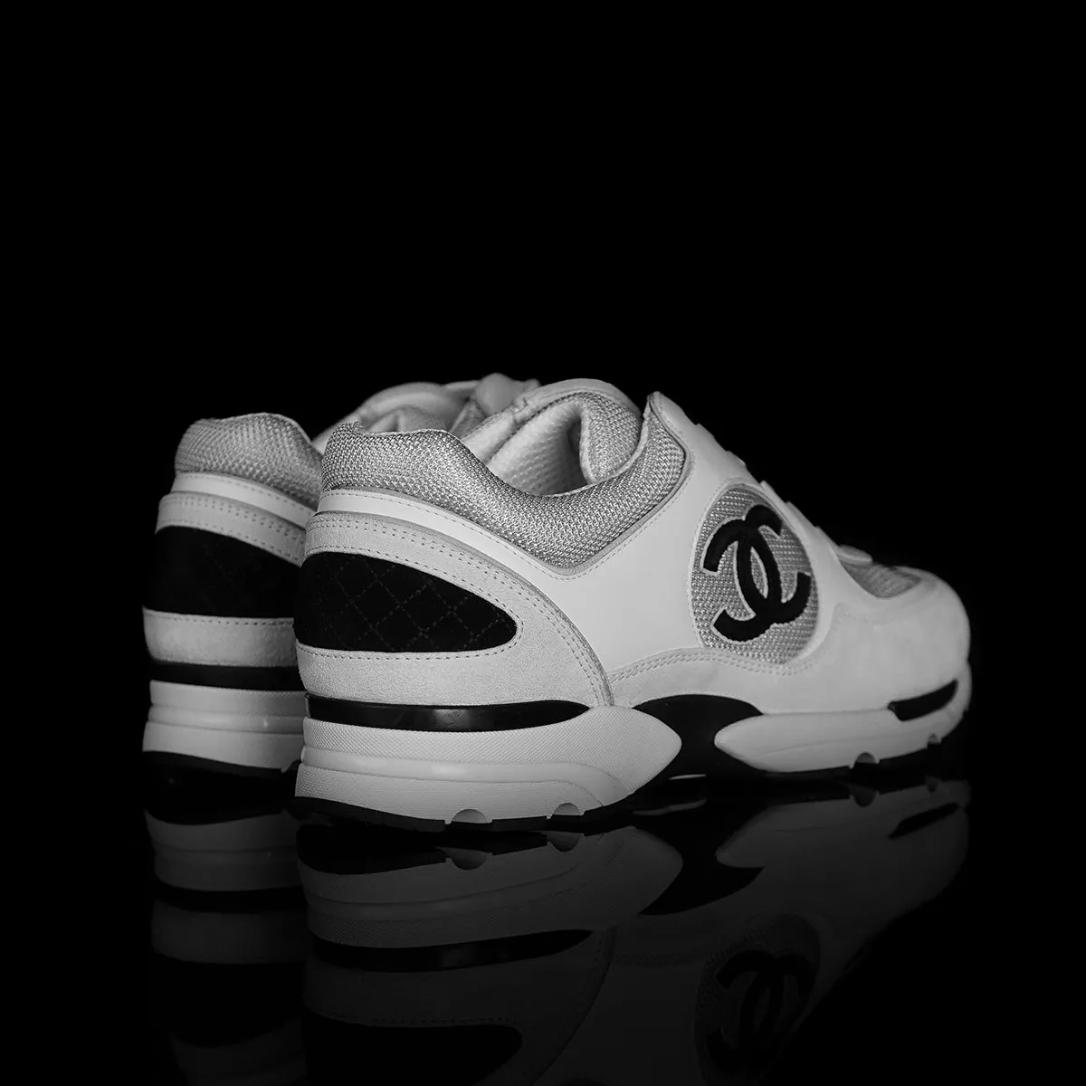 CC Sneakers Leather Suede Mesh 2023