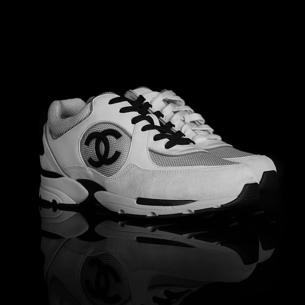 CC Sneakers Leather Suede Mesh 2023