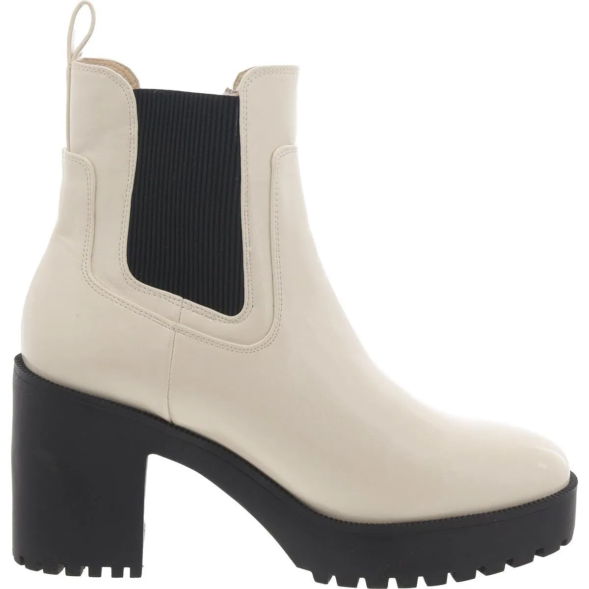 Chinese Laundry Womens Patent Block Heel Chelsea Boots