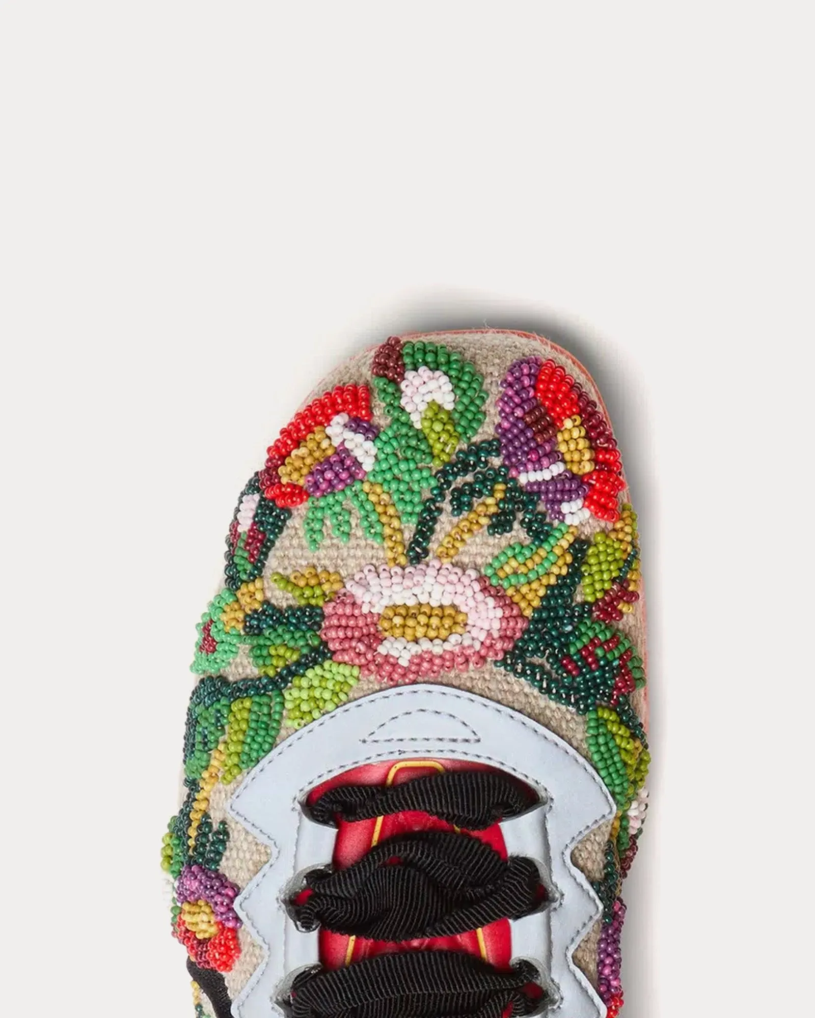 Chromathon Canvas with Floral Embroidery Multi Low Top Sneakers