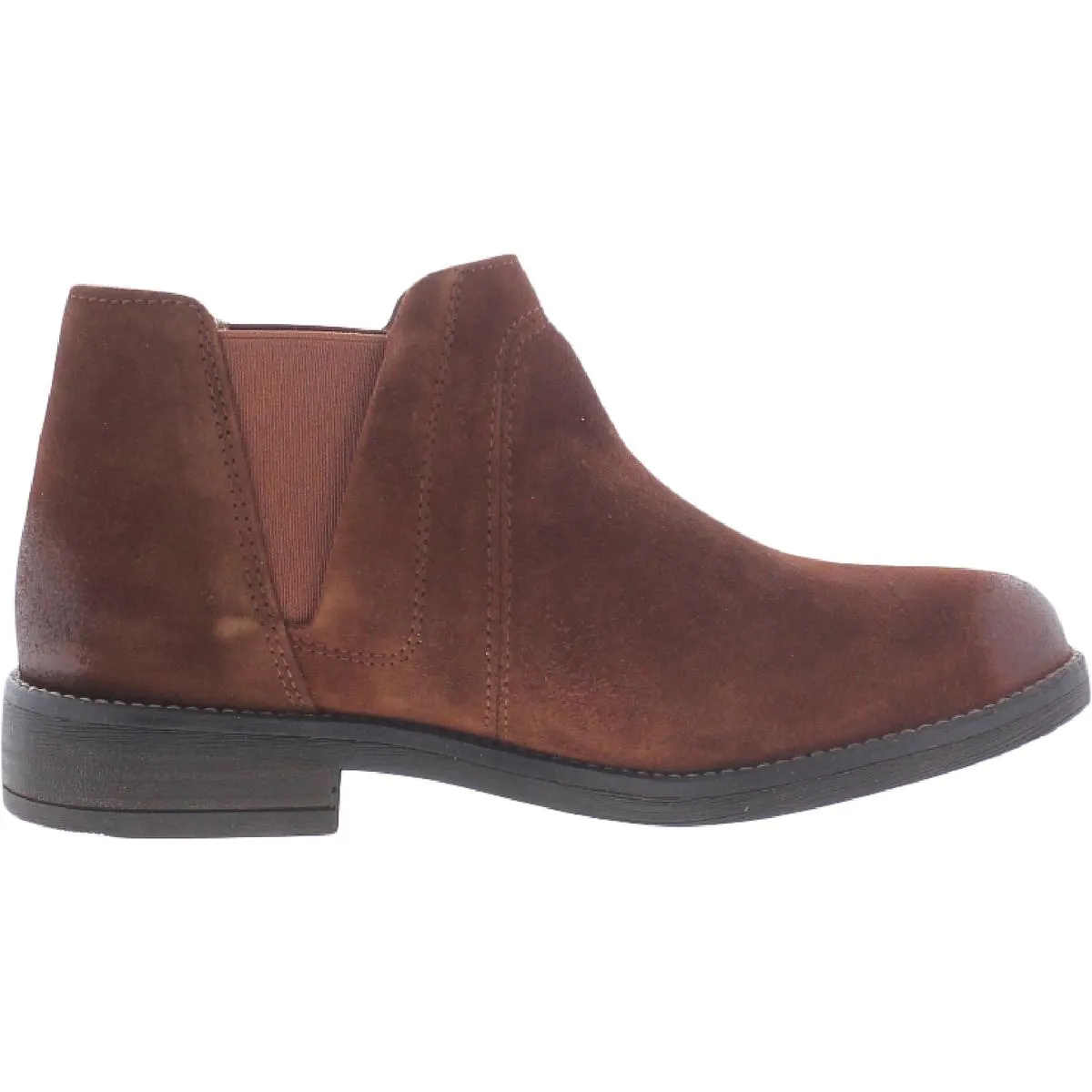 Clarks Womens Demi Beat Suede Pull On Chelsea Boots