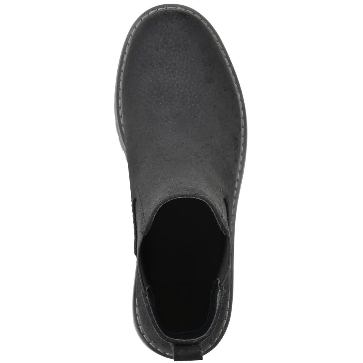 Cliffs by White Mountain Womens Mastery Faux Suede Stretch Chelsea Boots