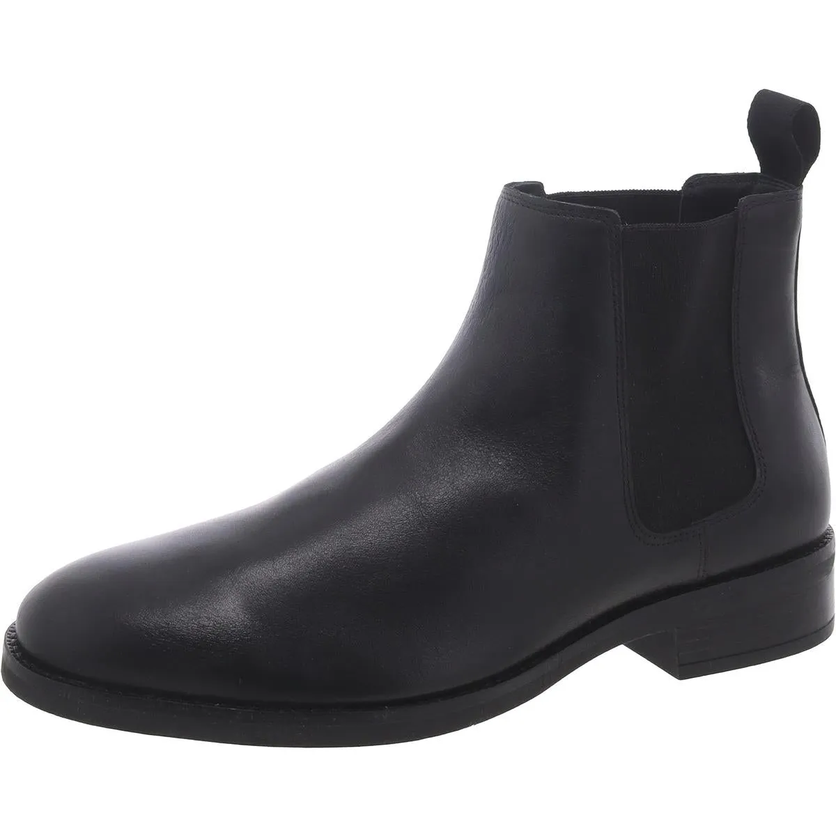 Cole Haan Mens Leather Pull On Chelsea Boots