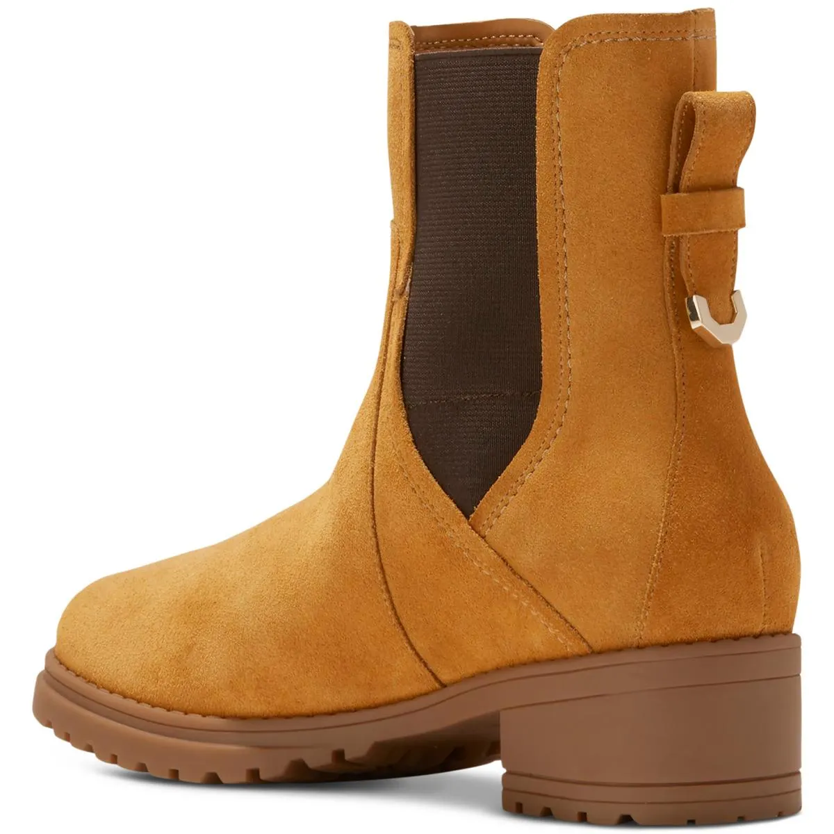 Cole Haan Womens WP Camea Suede Pull-on Chelsea Boots