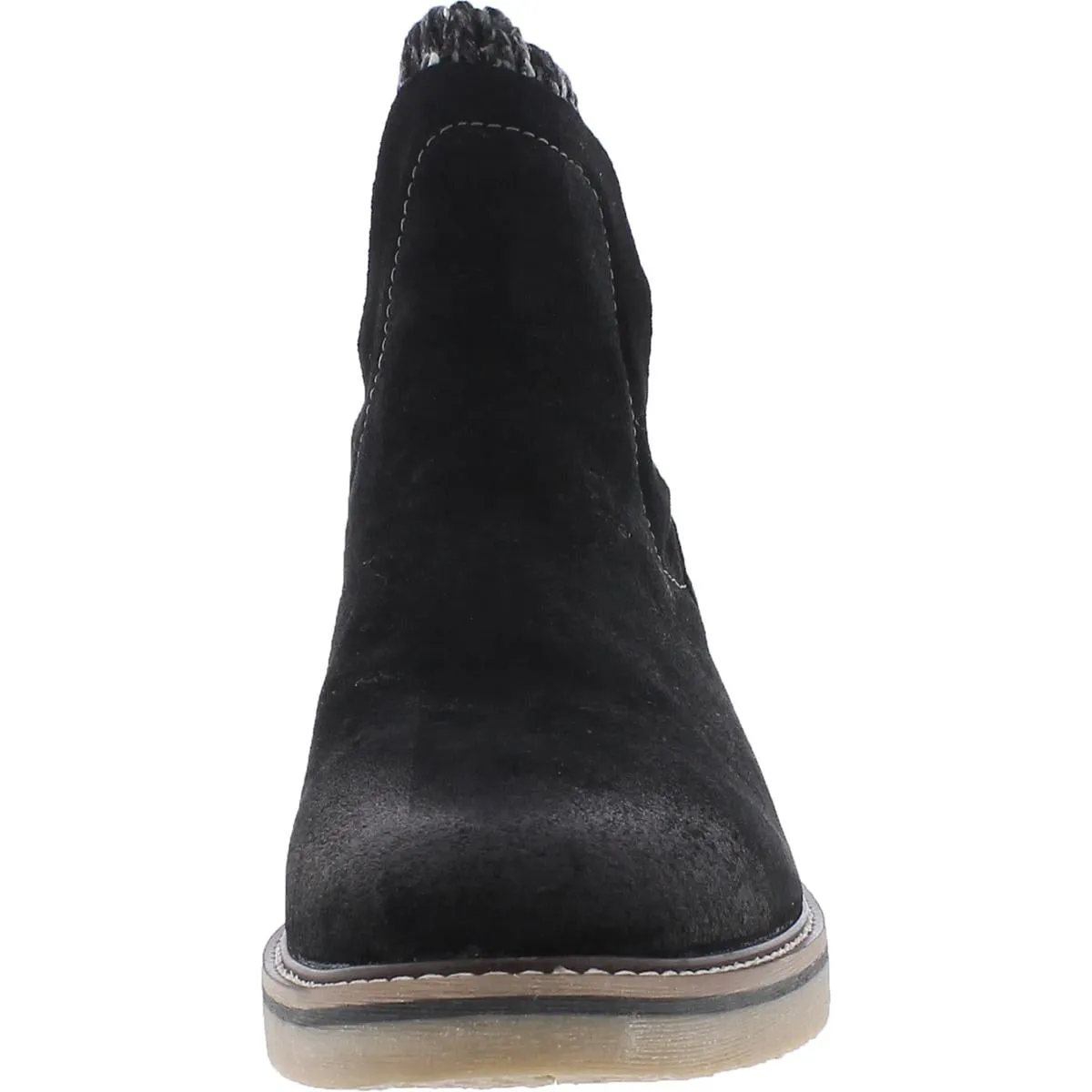 Comfortiva Womens Rawnie Suede Comfort Insole Chelsea Boots