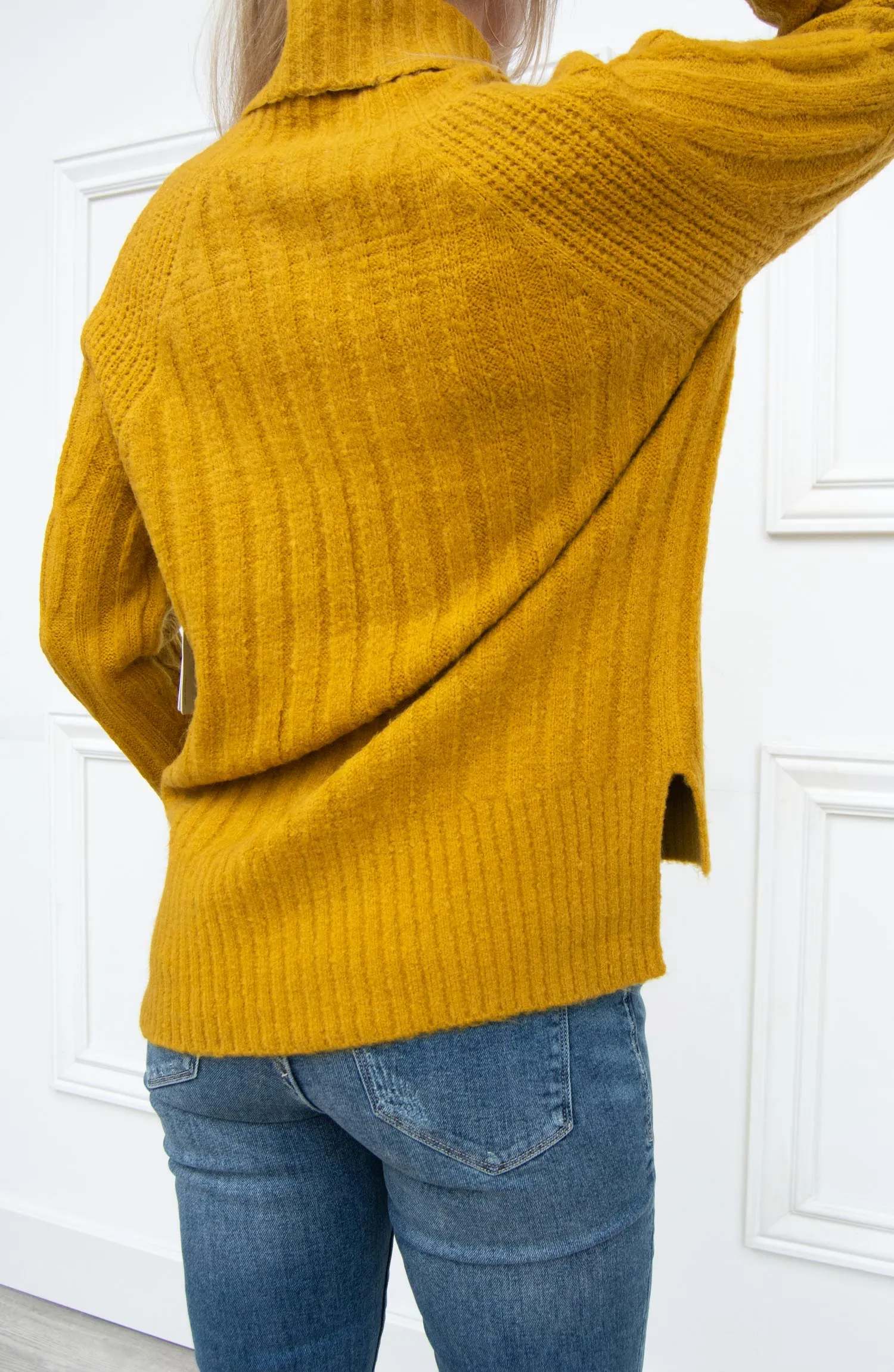Dijon Cable Knit Sweater