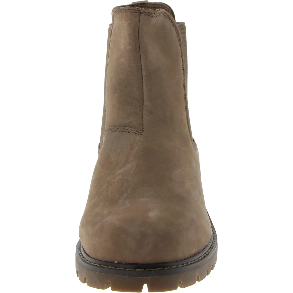 Eastland Womens Ida Leather Pull On Chelsea Boots