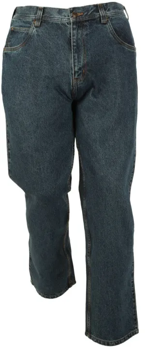 'FiveBrother' Men's Flannel Lined 5 Pocket Jean - Dark Stone