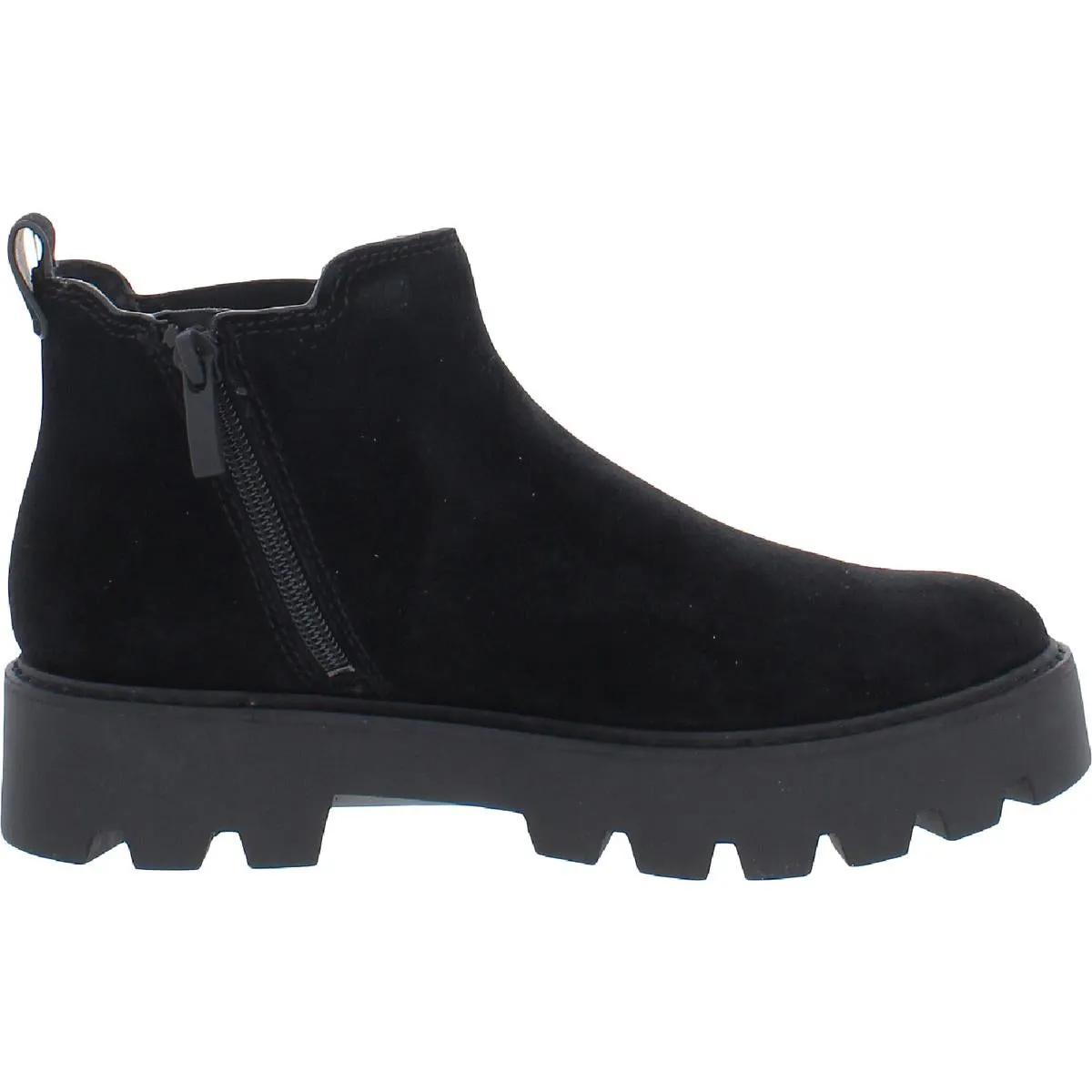Franco Sarto Womens Balin Lugged Sole Ankle Chelsea Boots