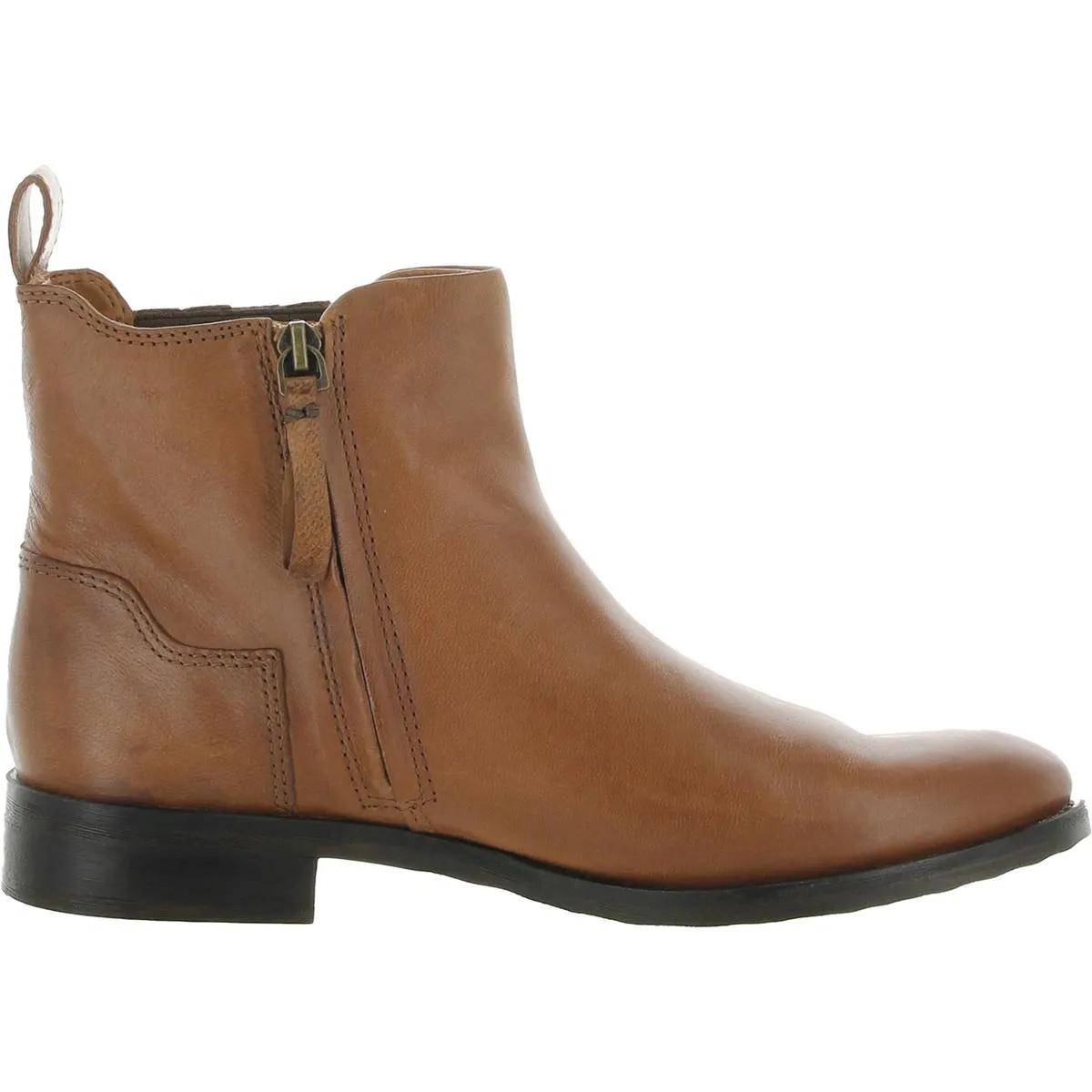 Franco Sarto Womens Linc Leather Ankle Chelsea Boots