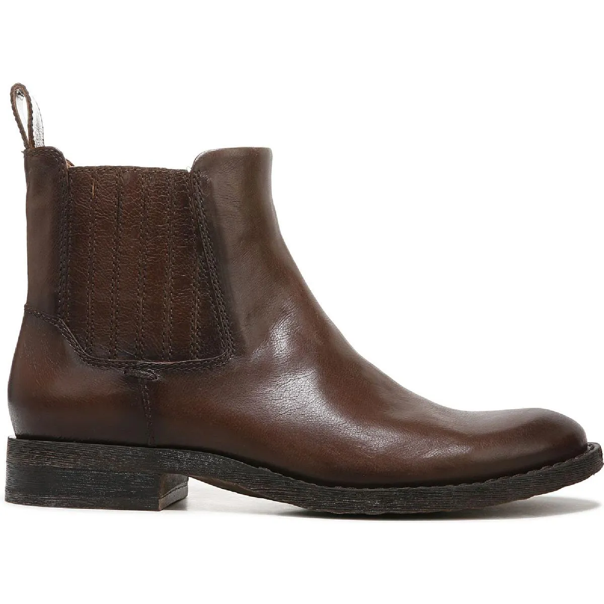 Franco Sarto Womens Linc Leather Ankle Chelsea Boots
