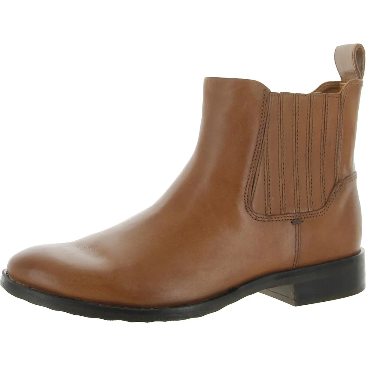Franco Sarto Womens Linc Leather Ankle Chelsea Boots