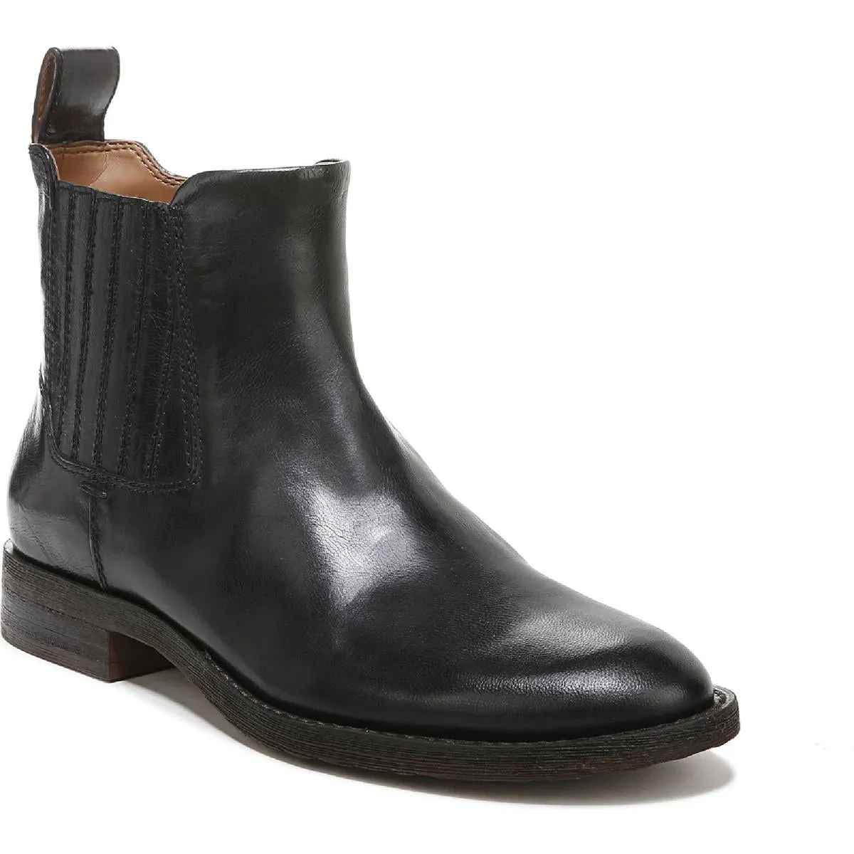 Franco Sarto Womens Linc Leather Ankle Chelsea Boots