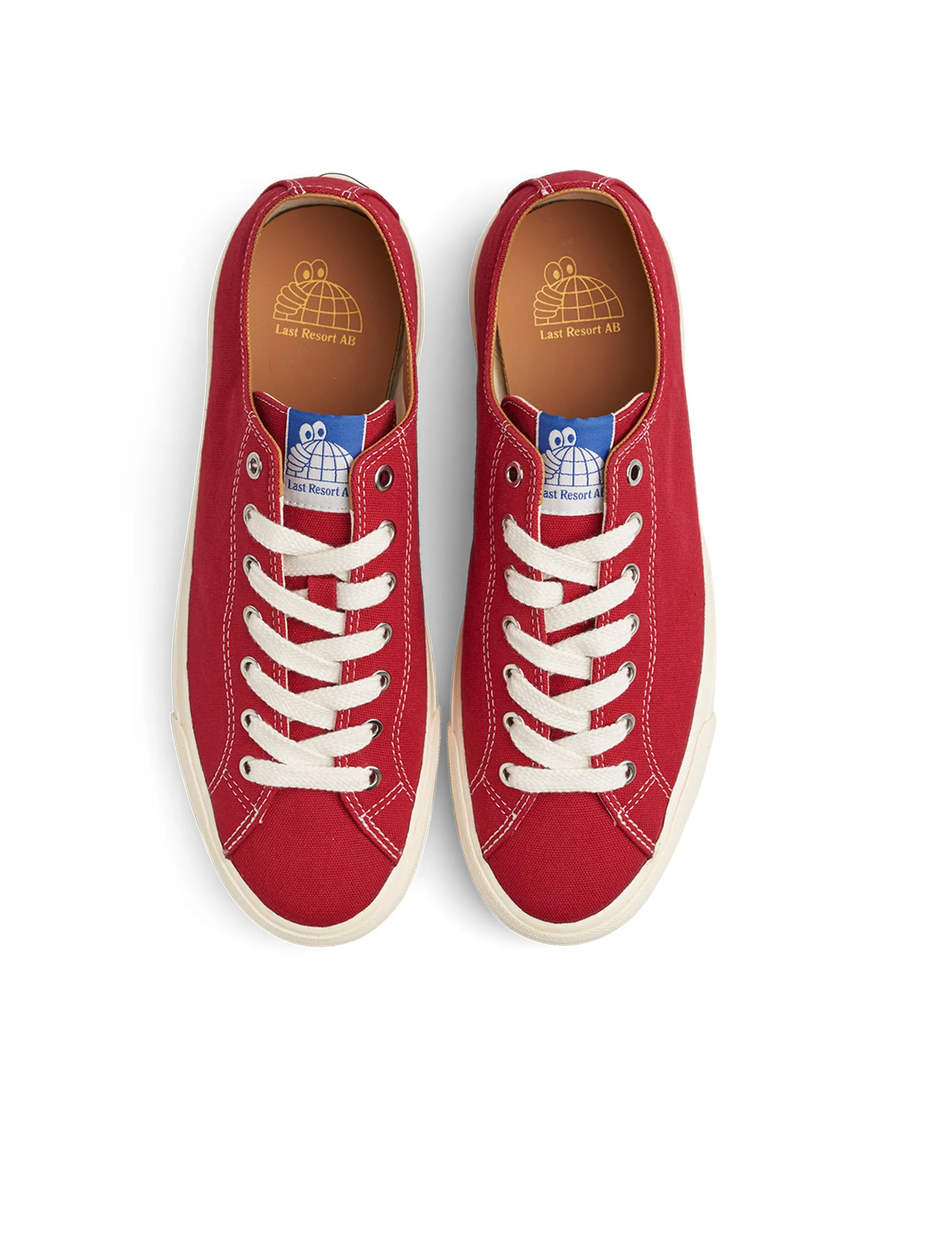 LAST RESORT VM003 CANVAS LO (CLASSIC RED/WHITE)