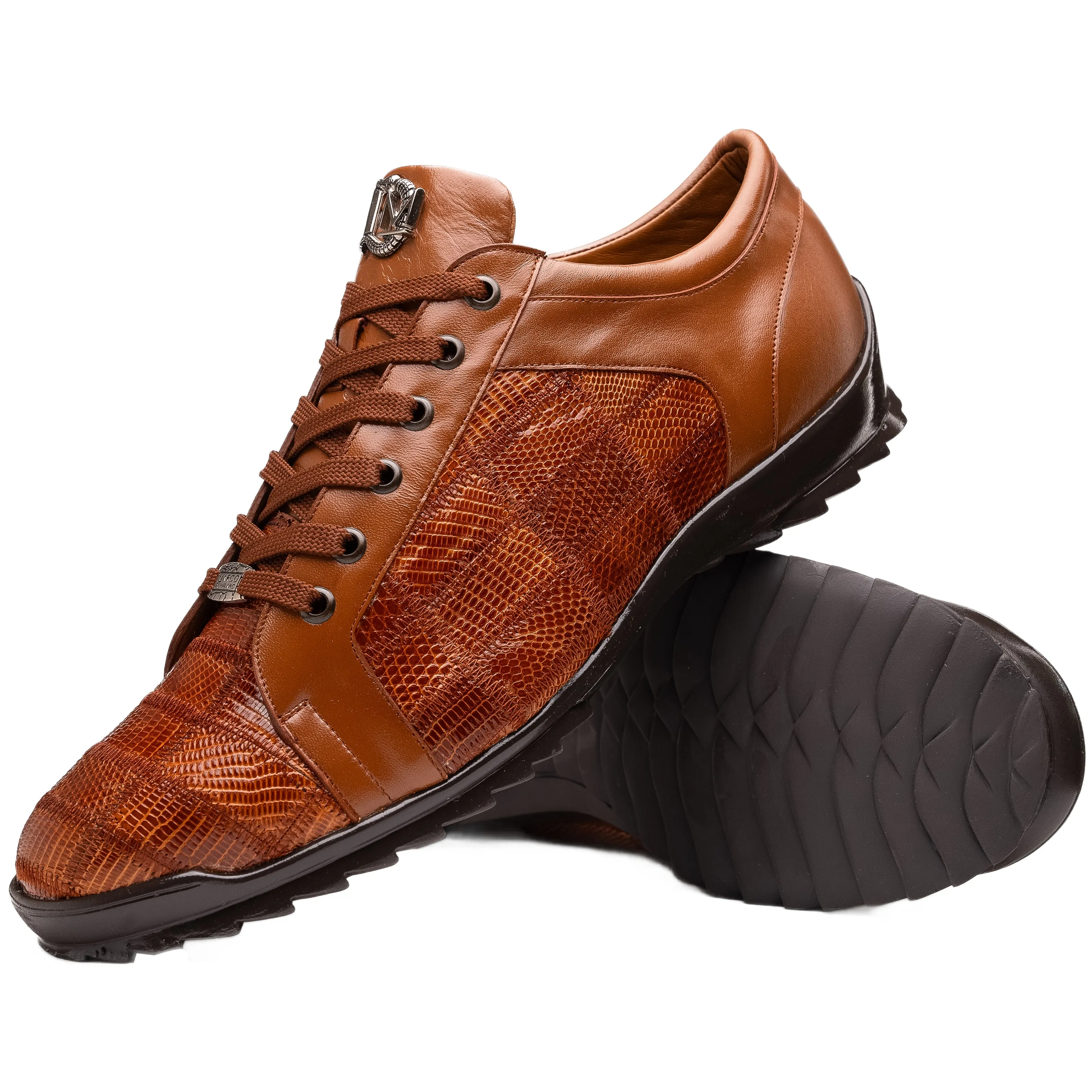 Marco Di Milano Bari Lizard Ring Cognac