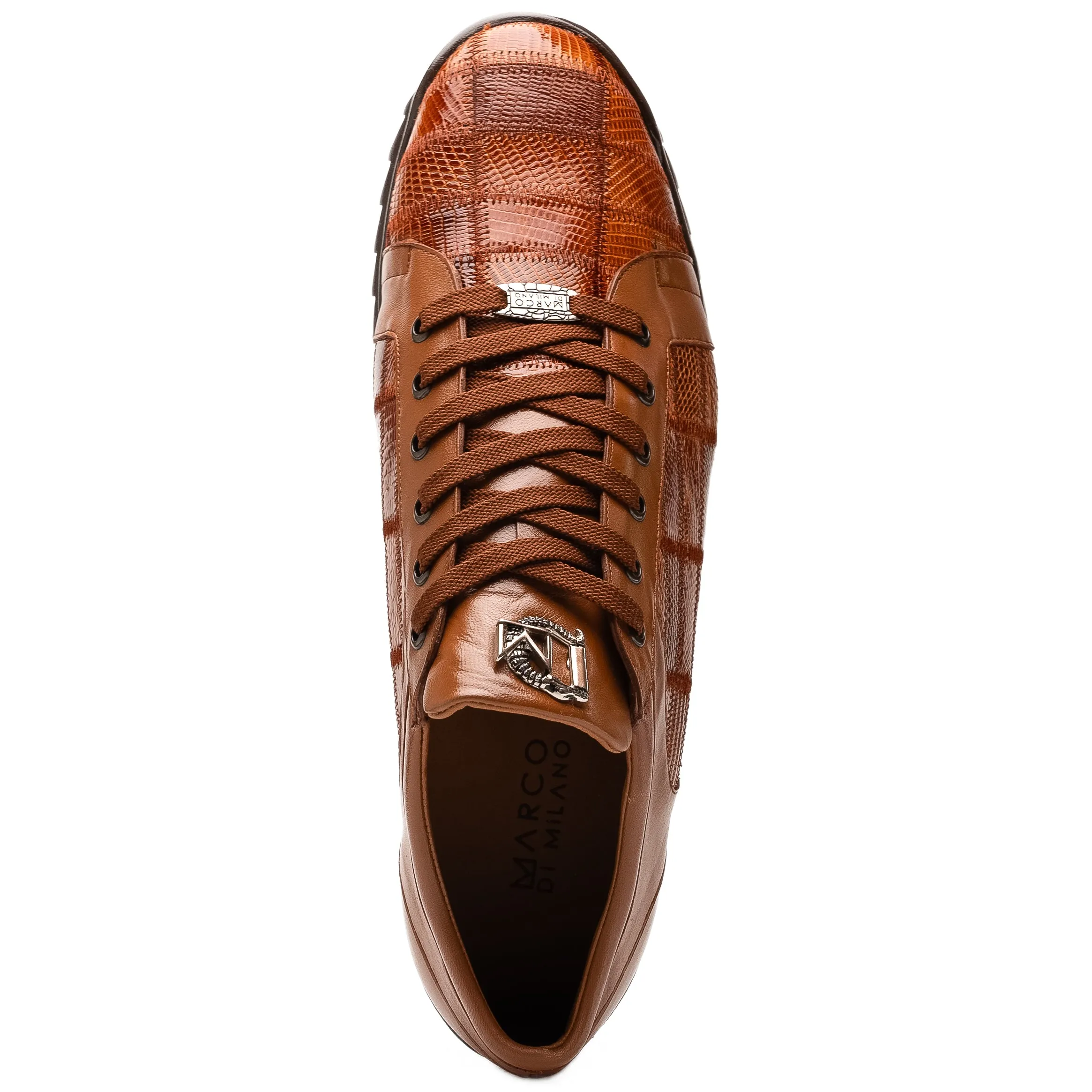 Marco Di Milano Bari Lizard Ring Cognac