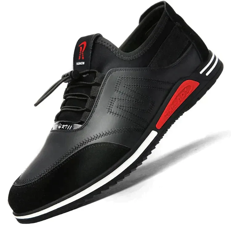 Men's Leather Canvas Shoe