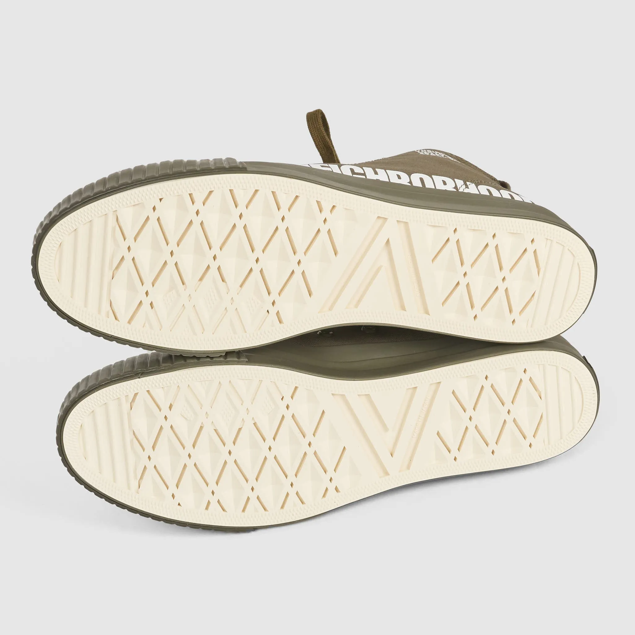 Neighborhood Side Logo High Canvas Sneakers