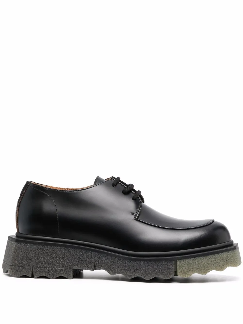 OFF-WHITE Sponge Sole Derby Shoes Black