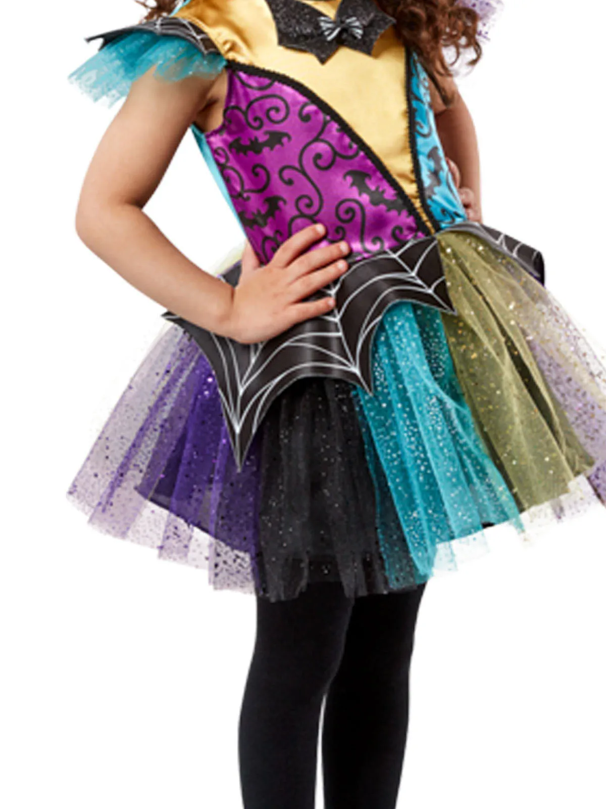 Patchwork Witch Costume for Kids