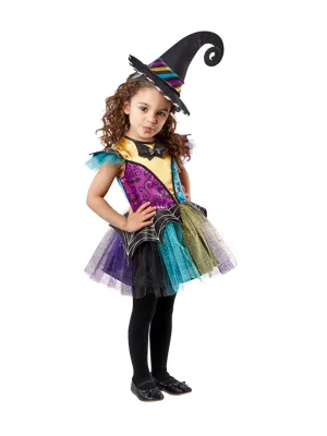 Patchwork Witch Costume for Kids