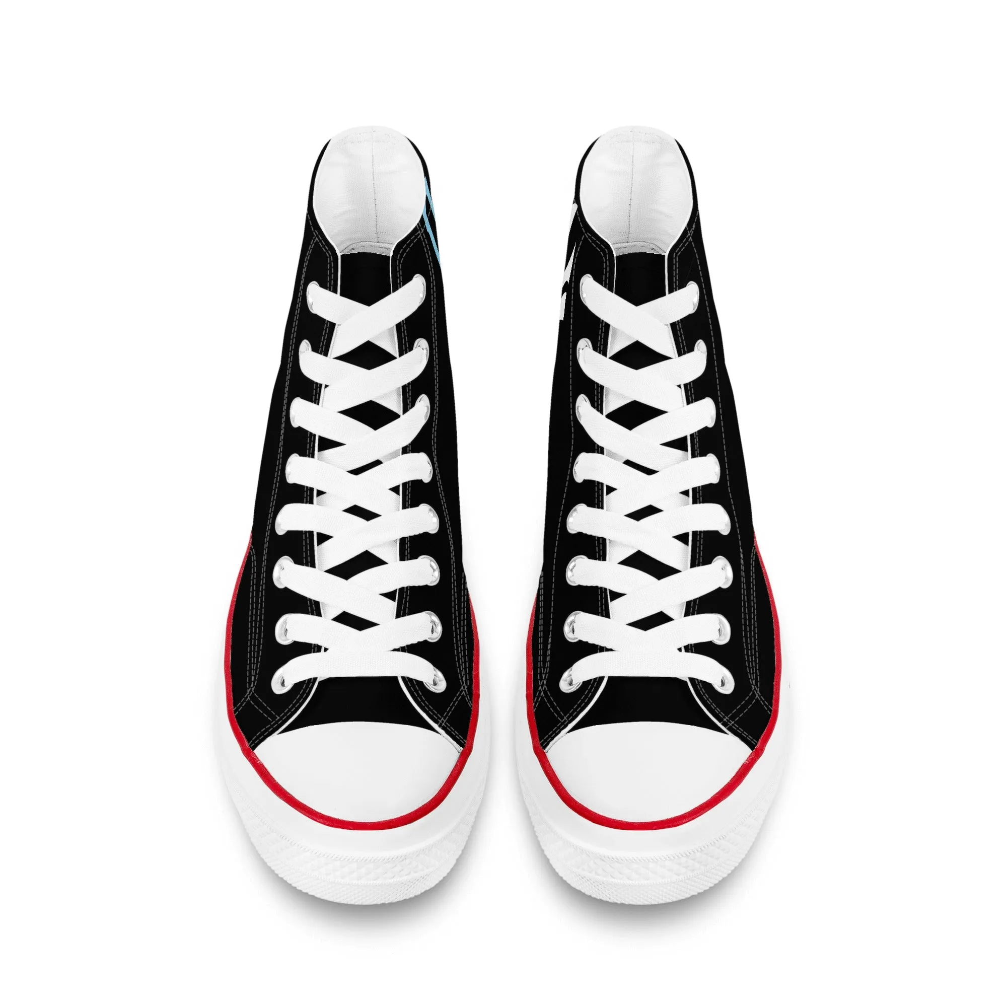 "Boricua" La Promesa BX - Womens Classic High Top Canvas Shoes