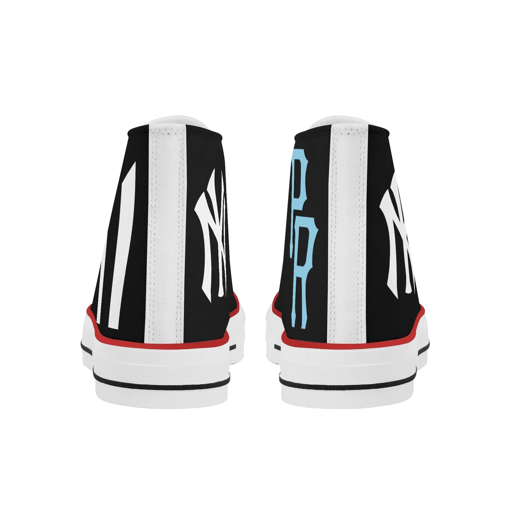 "Boricua" La Promesa BX - Womens Classic High Top Canvas Shoes