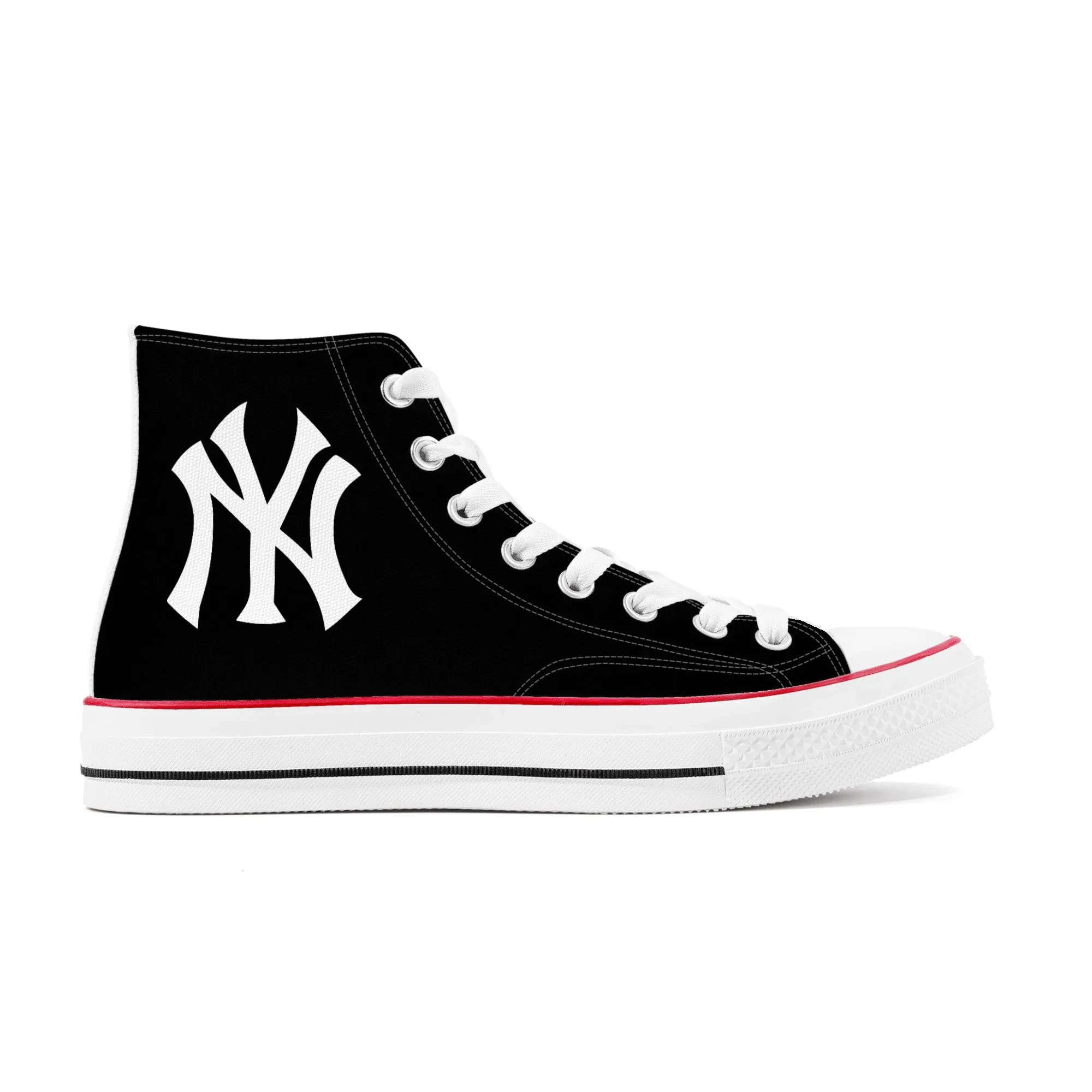 "Boricua" La Promesa BX - Womens Classic High Top Canvas Shoes