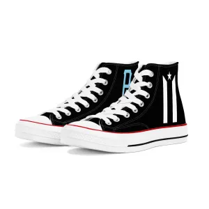 "Boricua" La Promesa BX - Womens Classic High Top Canvas Shoes