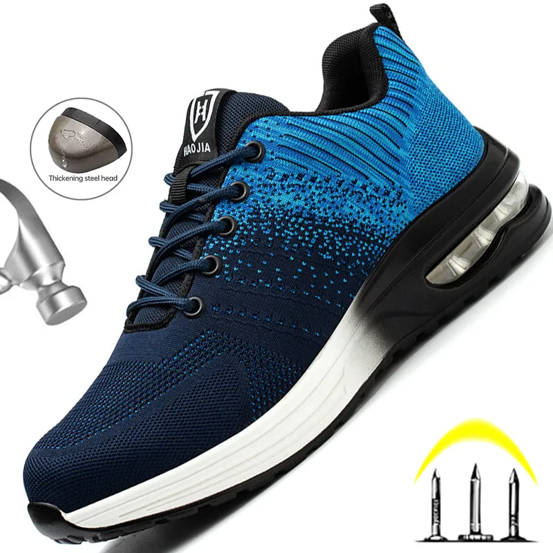 S1 Safety shoes work sneakers, steel toe, unisex