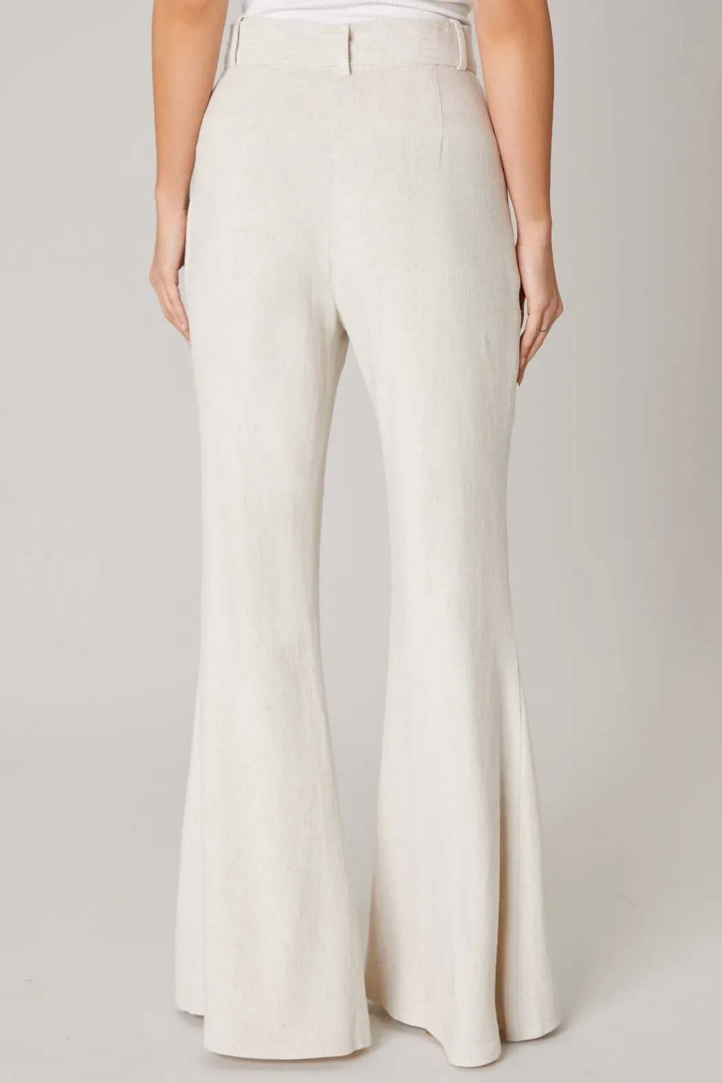 Saint Tropez Linen Bell Bottom Pants