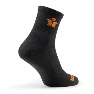 Scruffs Worker Lite Socks Black 3pk Size 7 - 9.5 / 41 - 43