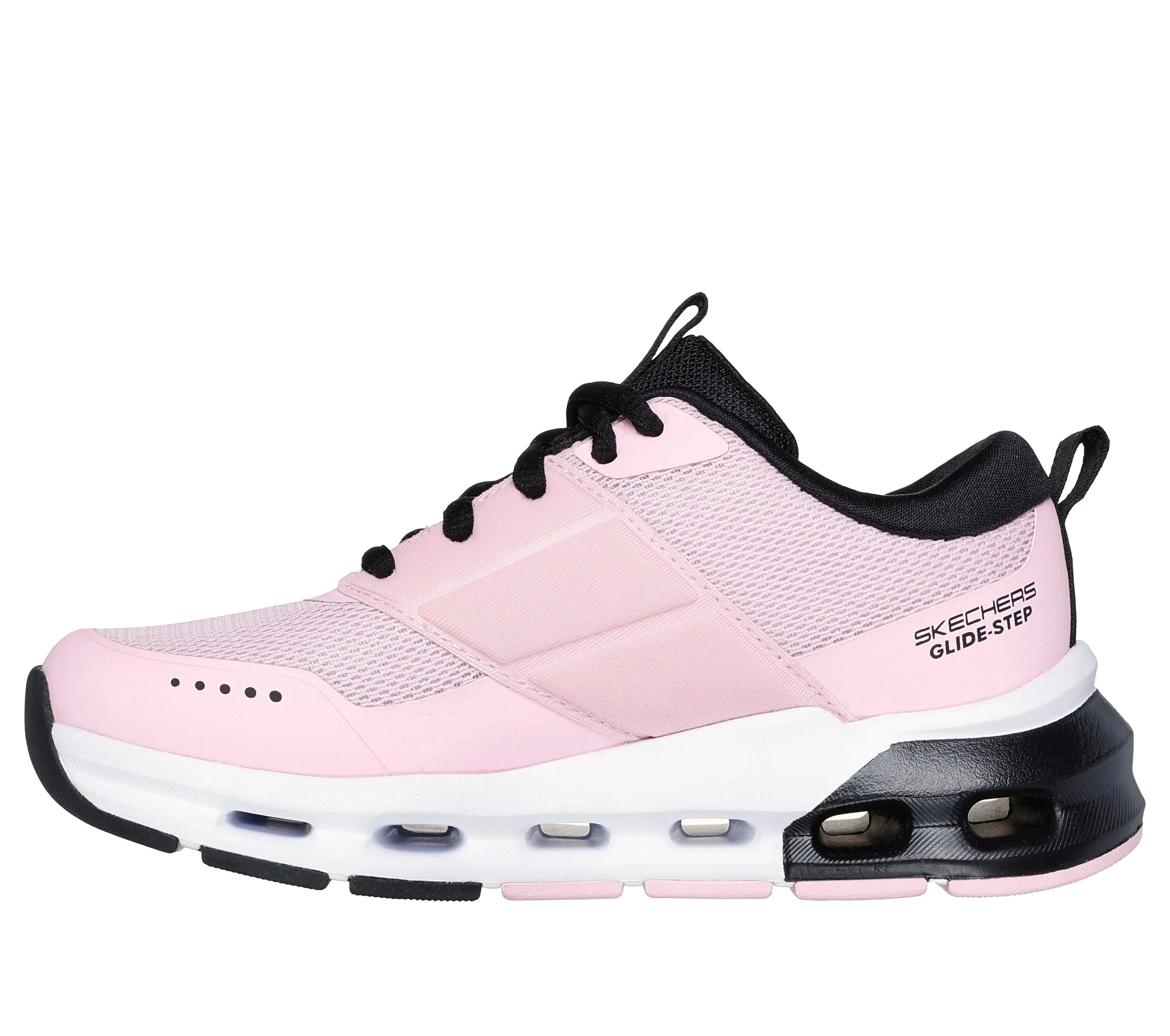 Skechers Kid's Glide-Step   Sneaker - Pink/Black 303653L