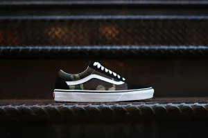 VANS OLD SKOOL - BLACK / WOODLAND CAMO