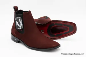 VESTIGIUM 7BV026306 CHELSEA NOBUCK BURGUNDY